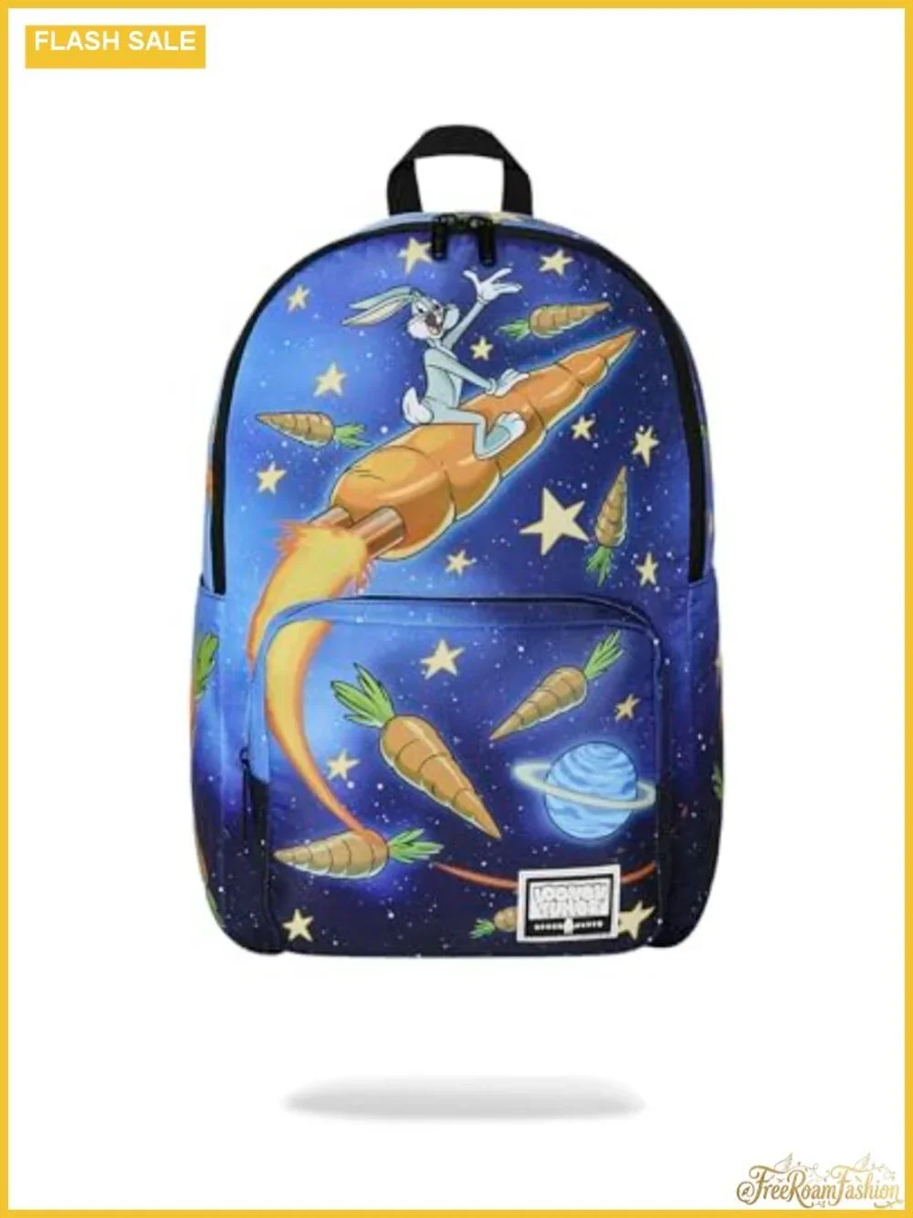 Looney Tunes Multifunction Backpack Laptop Pocket Water Bottle